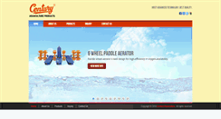 Desktop Screenshot of centuryaquaculture.com